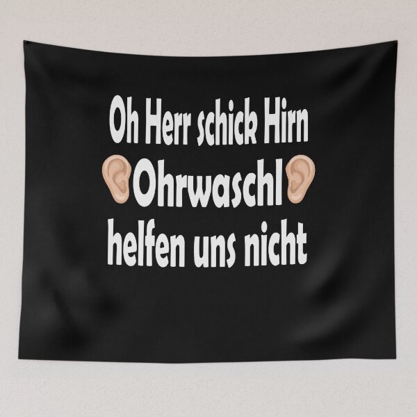 Artikelvorschau, Herr schick Hirn Ohrwaschl helfen uns nicht entworfen und verkauft von lotushaza.