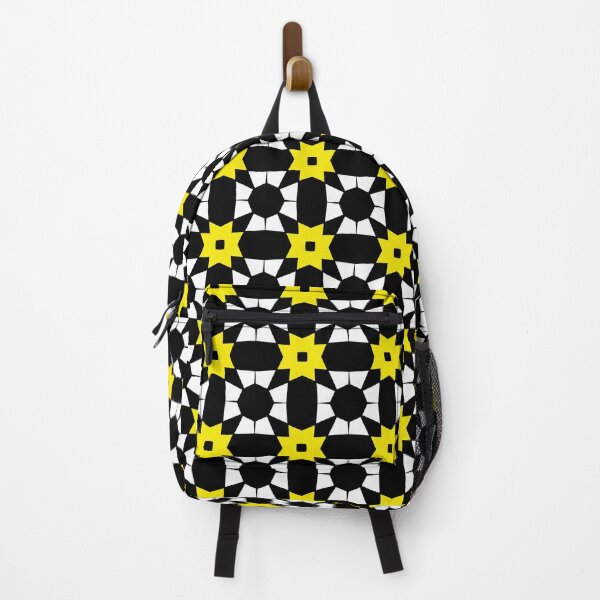 Item preview, Geometric Design Yellow and Black Flower Abstract designed and sold by SillaHoekstra.