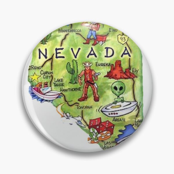 Artikelvorschau, Nevada Memorabila entworfen und verkauft von Cucoos.