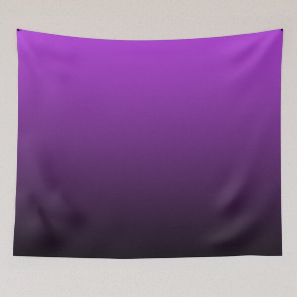 Aperçu de l'œuvre Dégradé Orchidée Violet à Noir créée et vendue par Whoopsidoodle.