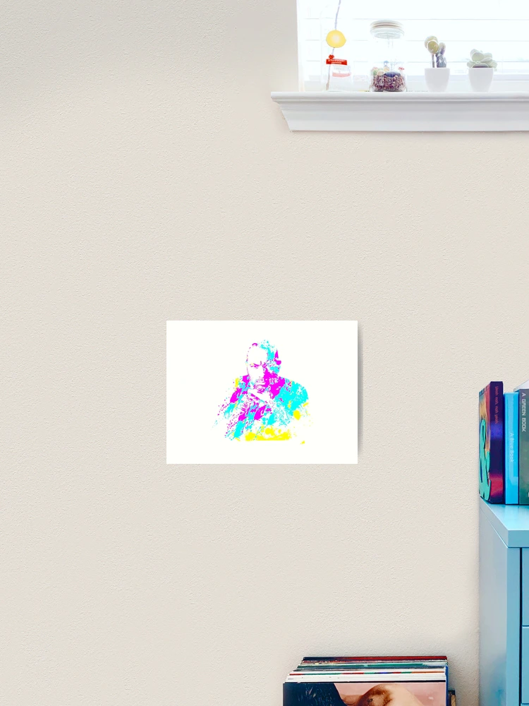 Thumbnail 2 of 3, Art Print, Joe Rogan Paint Splatter designed and sold by Ratch2929.