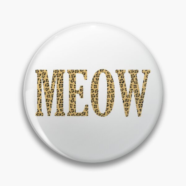 Item preview, Meow - Leopard Fur (dark edition) designed and sold by OrNissimDesigns.