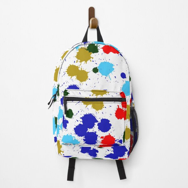 Item preview, Colorful blobs of paint, artist designed and sold by Kirei-Lily.
