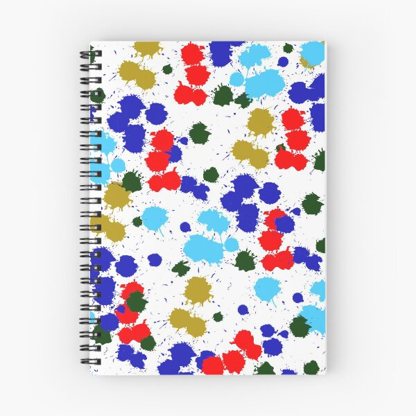 Item preview, Colorful blobs of paint, artist designed and sold by Kirei-Lily.