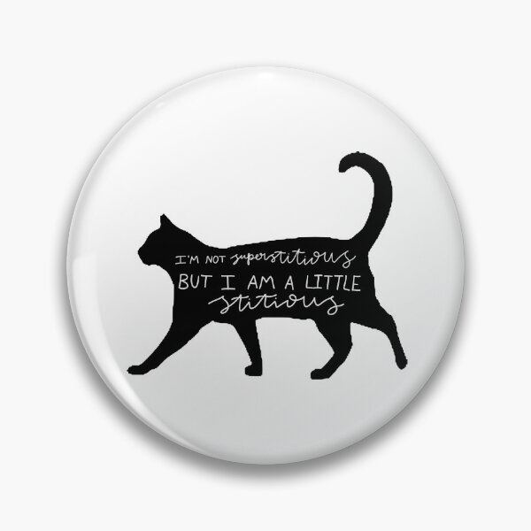 Item preview, A Little Stitious - Office Quote designed and sold by cheyenne-leigh.