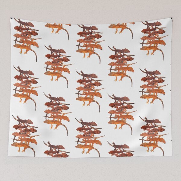 Item preview, Red crested gecko colour chart designed and sold by bubbaclez.