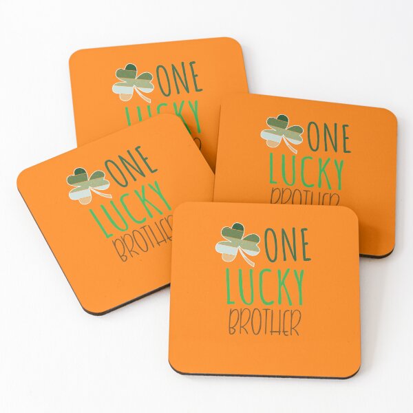 Item preview, One Lucky Brother Shamrock Sunset designed and sold by Ayurveda Fun Store.