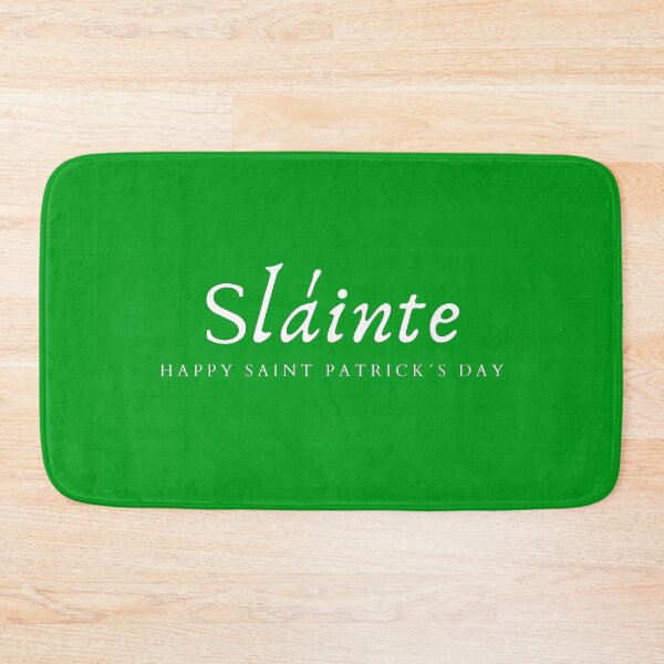 Item preview, Slainte in white designed and sold by Nielsendk.