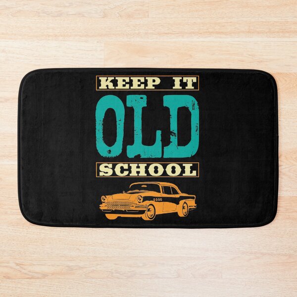 Item preview, Keep It Old School Accelerate Rear-Wheel Drive Muscle Car Car Race Travel Garage Vehicle Driver Ride On Racing designed and sold by shirti.