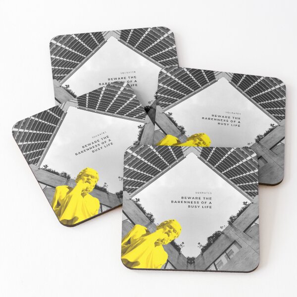 Item preview, Socrates: Beware the Barenness of a Busy Life designed and sold by MariaHaley.