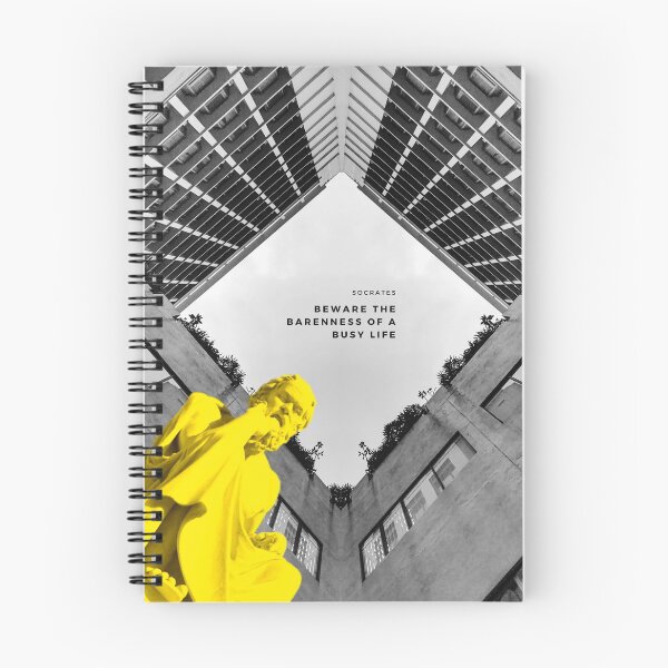 Item preview, Socrates: Beware the Barenness of a Busy Life designed and sold by MariaHaley.