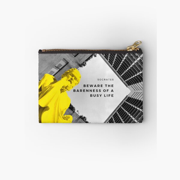 Item preview, Socrates: Beware the Barenness of a Busy Life designed and sold by MariaHaley.