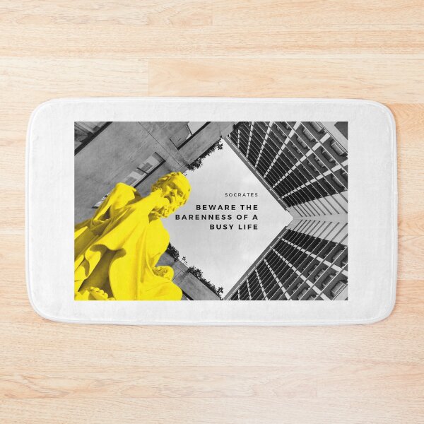 Item preview, Socrates: Beware the Barenness of a Busy Life designed and sold by MariaHaley.