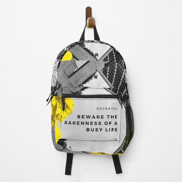 Item preview, Socrates: Beware the Barenness of a Busy Life designed and sold by MariaHaley.