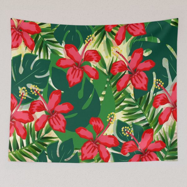 Item preview, Hot Floral pattern design - Redbubble  designed and sold by Leefs.