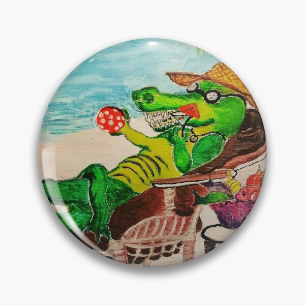 Item preview, Cool Alligator On Vacation 2 designed and sold by DETalas.