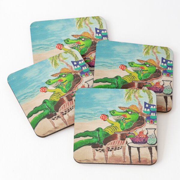 Item preview, Cool Alligator On Vacation 2 designed and sold by DETalas.