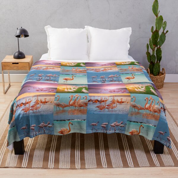 Item preview, Pink Flamingo Photo Collage designed and sold by BrokenUnicorn.