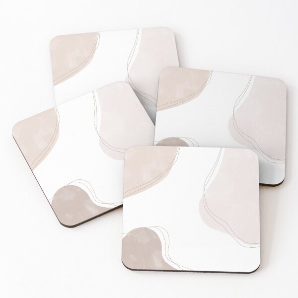 Item preview, Abstract Line Art | Mid Century Modern | Beige Minimalist designed and sold by Achantas.