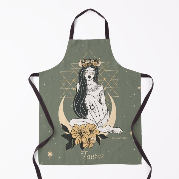 Item preview, Taurus goddess zodiac sign, Taurus astrology sign designed and sold by Spirit-Art.