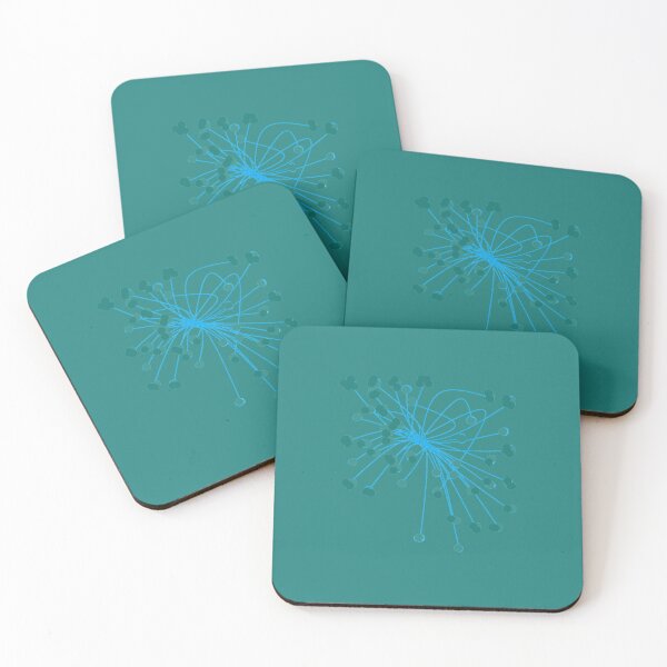 Item preview, Swirls Dark Teal And Blue designed and sold by DesignsByMuriel.
