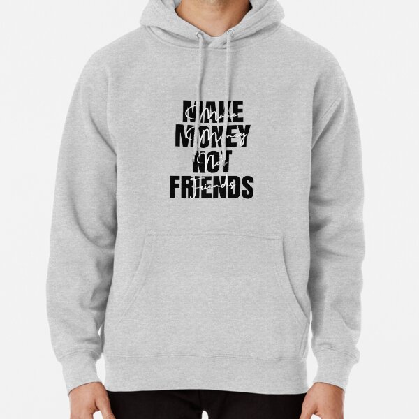 fake friends real enemies moletom com capuz