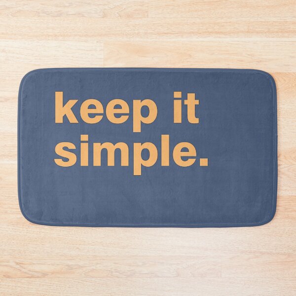 Item preview, keep it simple. designed and sold by SweetLog.