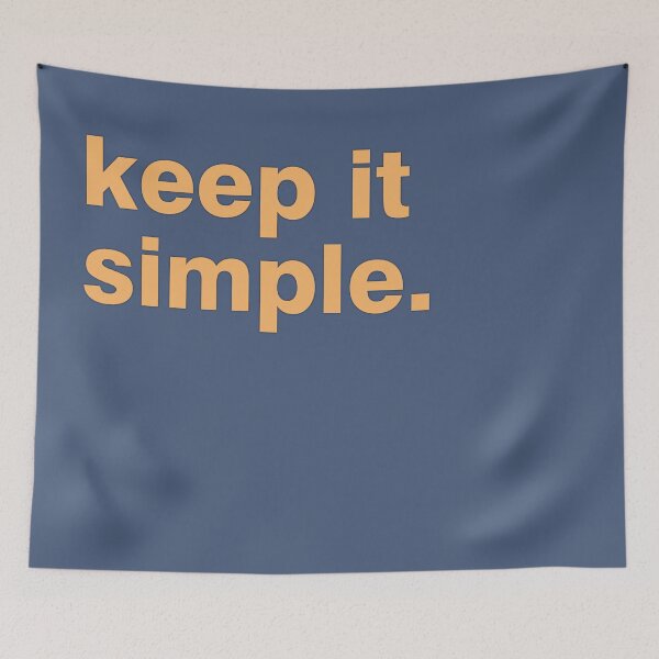 Item preview, keep it simple. designed and sold by SweetLog.