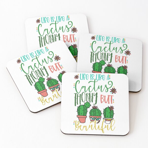 Item preview, life is like a cactus funny cactus succulent designed and sold by GoodyLeo.