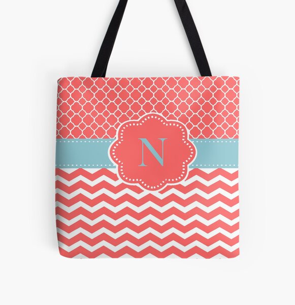 All-Over Monogram Tote Bag, Bags