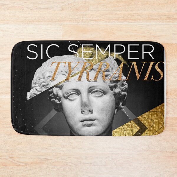 Item preview, Contemporany Graphic Composition with Classic Sculpture - Sic Semper Tyrranis designed and sold by ThePortShop.