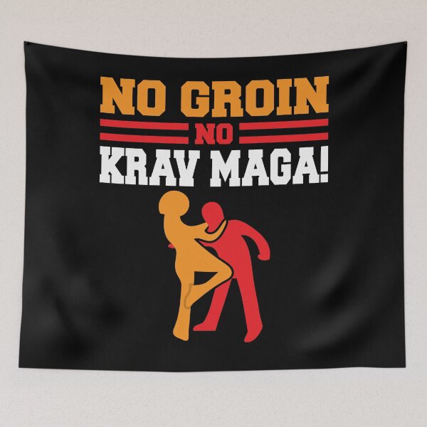 Item preview, no groin no krav maga martial arts designed and sold by lotushaza.