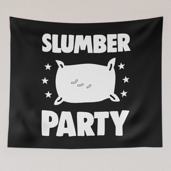 Item preview, Slumber Party Sleepover Squad Pajama Girl Women designed and sold by Bendthetrend.