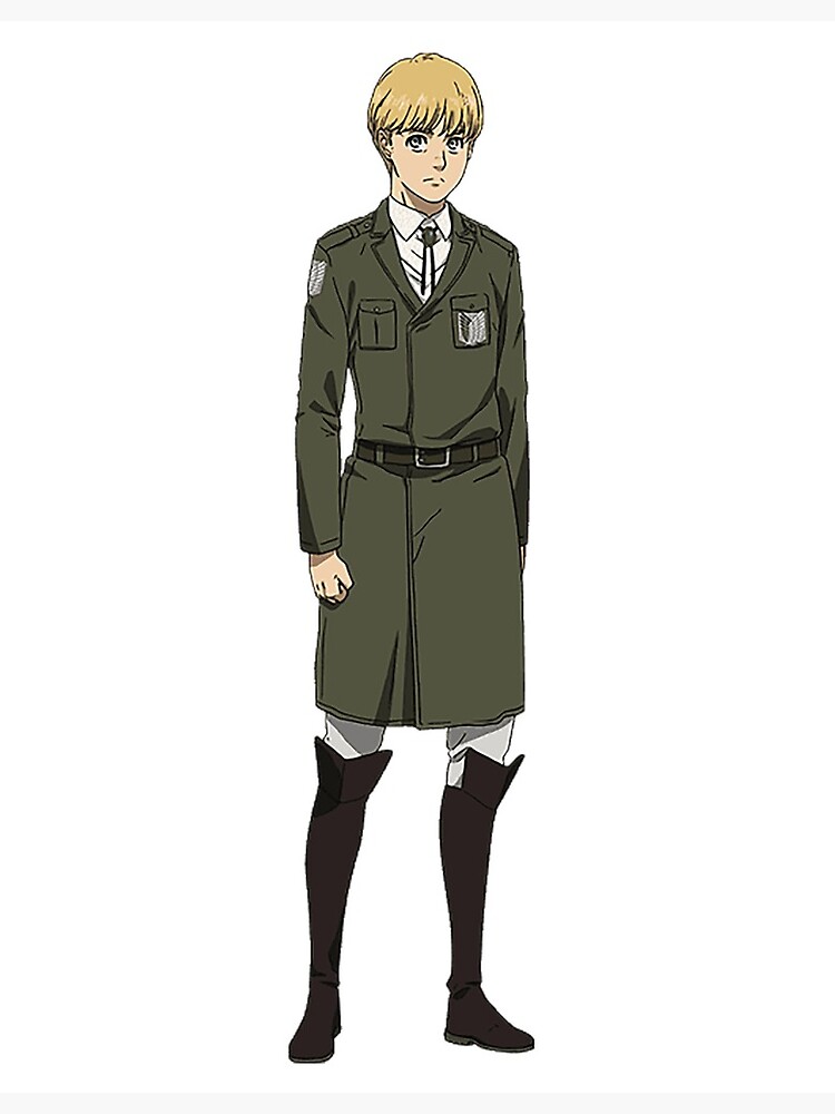 Armin Arlert New Character Design Greeting Card For Sale By Ratbabyy Redbubble