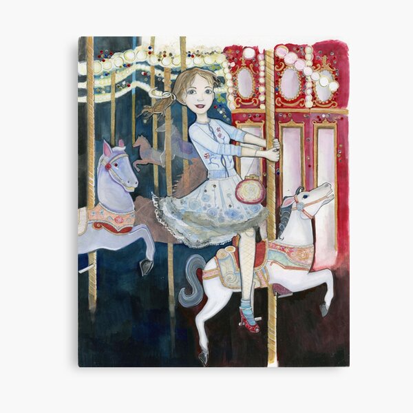 Carousel Waltz Canvas Print