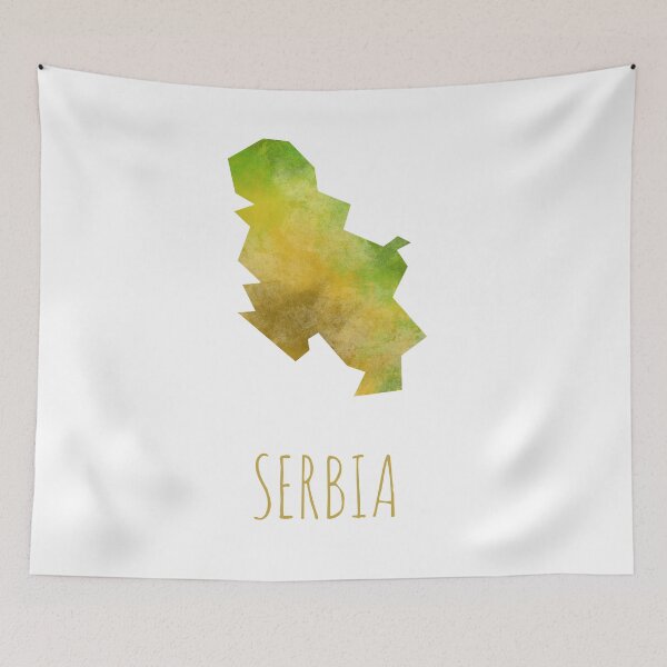 Artikelvorschau, Serbia entworfen und verkauft von Motivburg.