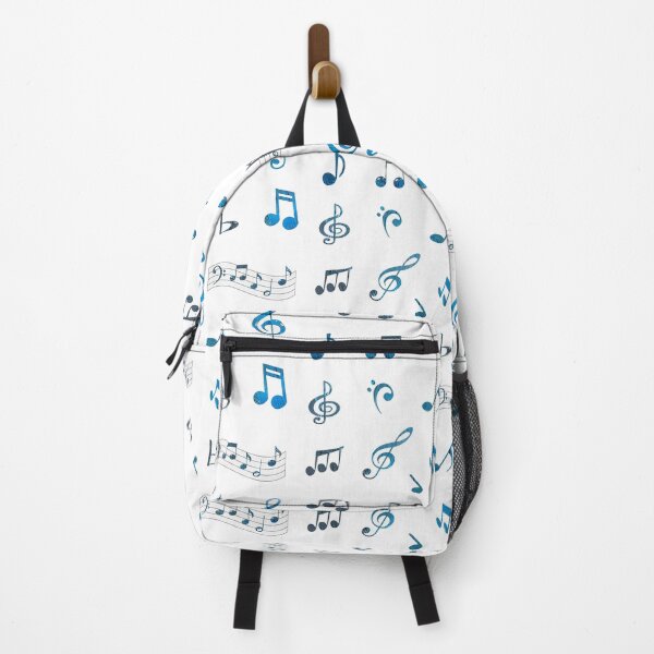 Royal Blue Music Note Collection Backpack