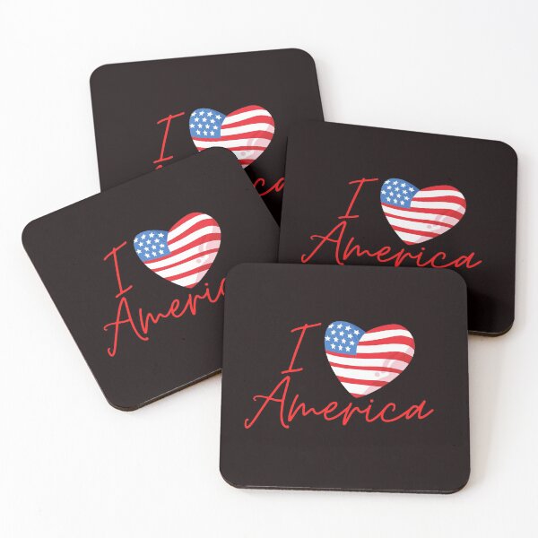Item preview, I Love America designed and sold by Lilaclown.