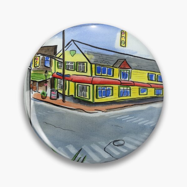 Rosie's Restaurant Kentville Nova Scotia Webster and Aberdeen Street Pin