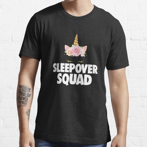 Sleepover Squad Slumber Party Pajama Girl Women T Shirt For Sale By