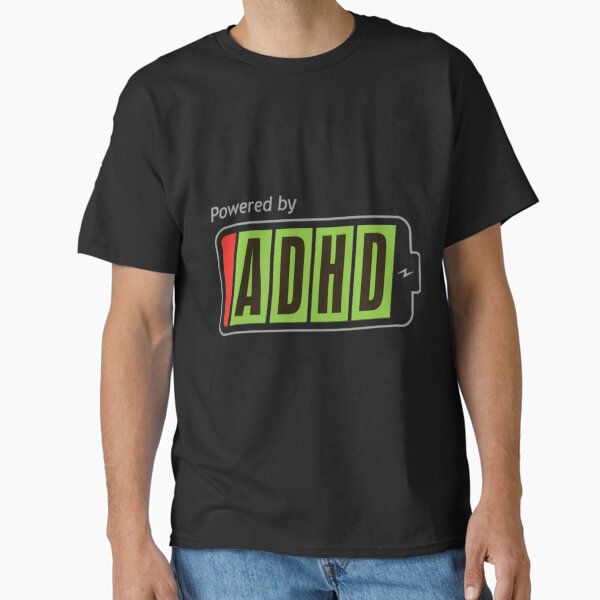 Item preview, Powered By ADHD designed and sold by Ninjakitas.