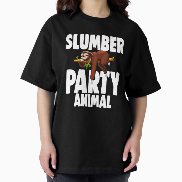 Item preview, Slumber Sloth Animal Party Sleepover Pajama Girl Women designed and sold by Bendthetrend.