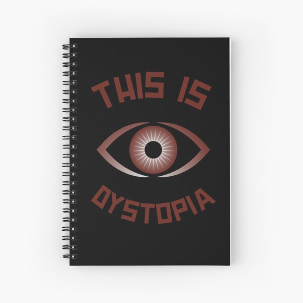 Item preview, This Is Dystopian | Dystopian Red Eye designed and sold by DanLopesMerch.