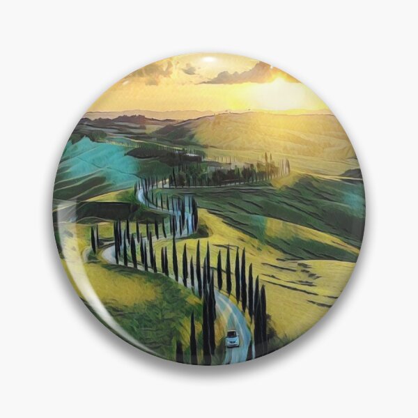 Item preview, Tuscany streets designed and sold by AnnaAndVibes.