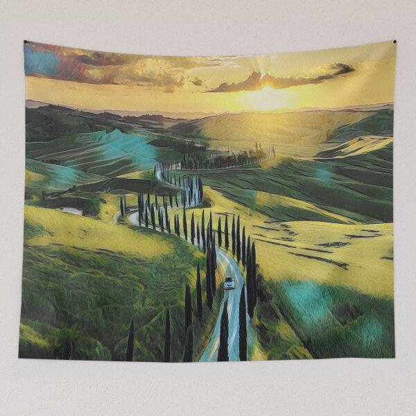Item preview, Tuscany streets designed and sold by AnnaAndVibes.