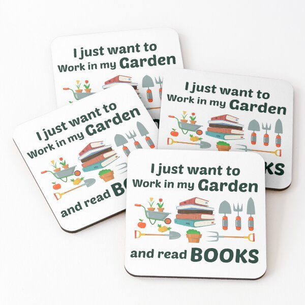 Item preview, Plant Lover Garden Gardener Book Read Reader Reading Funny Saying Gift designed and sold by CuteDesigns1.