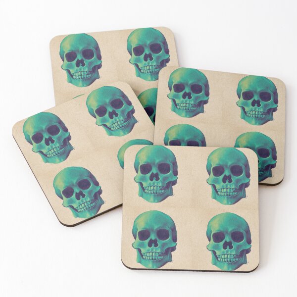 Item preview, Emerald Skull designed and sold by Justdoodlins.
