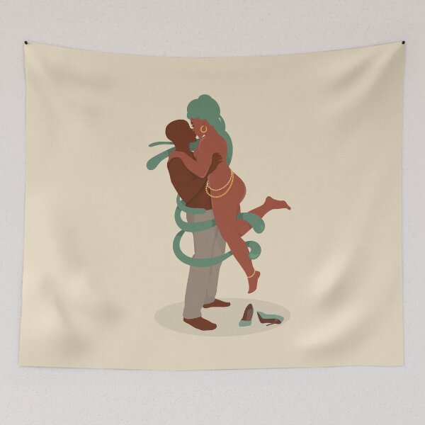 Item preview, Black couple hot love fantasy - blacklove designed and sold by ZoeStart.