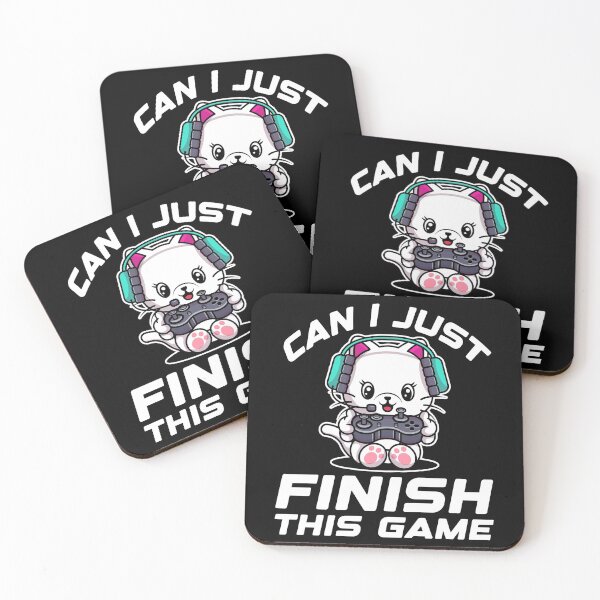 Item preview, Can I just finish this game. Funny Gamer Gift Idea designed and sold by AS-Shirts.