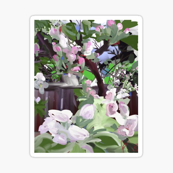 Apple Blossoms Sticker